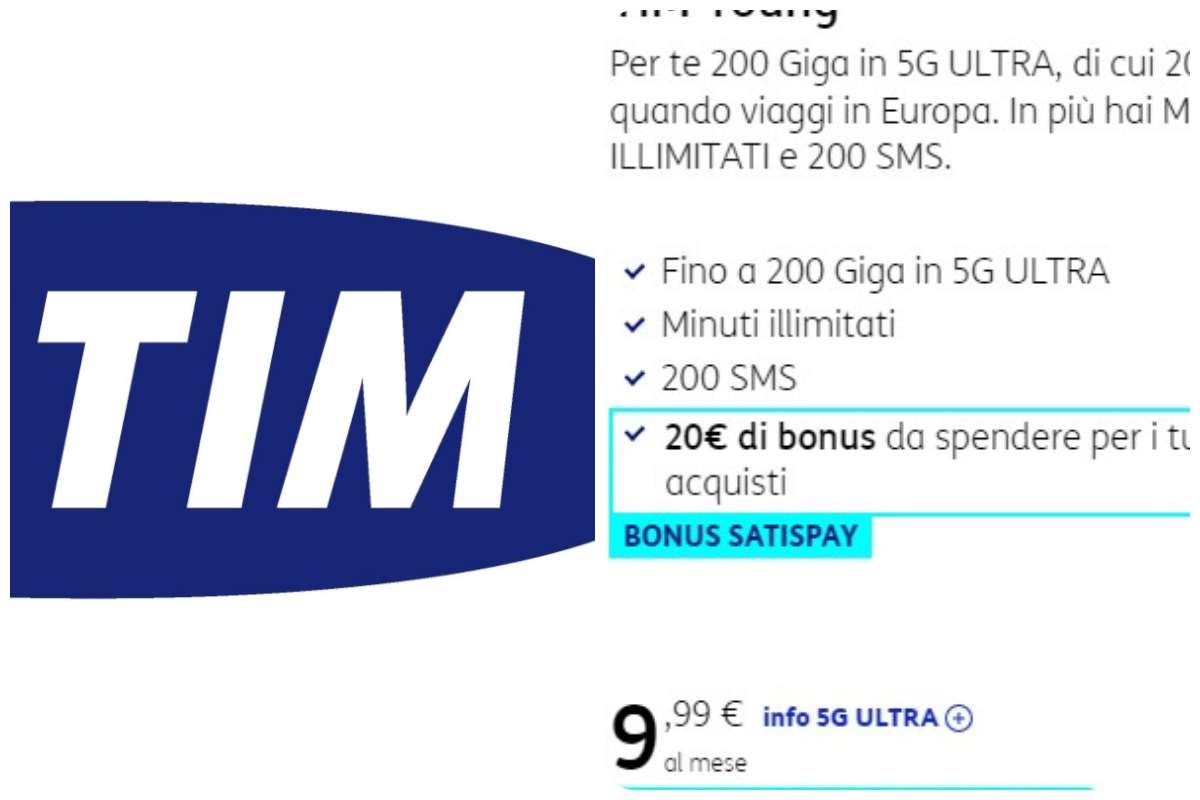 Tim: promozione 