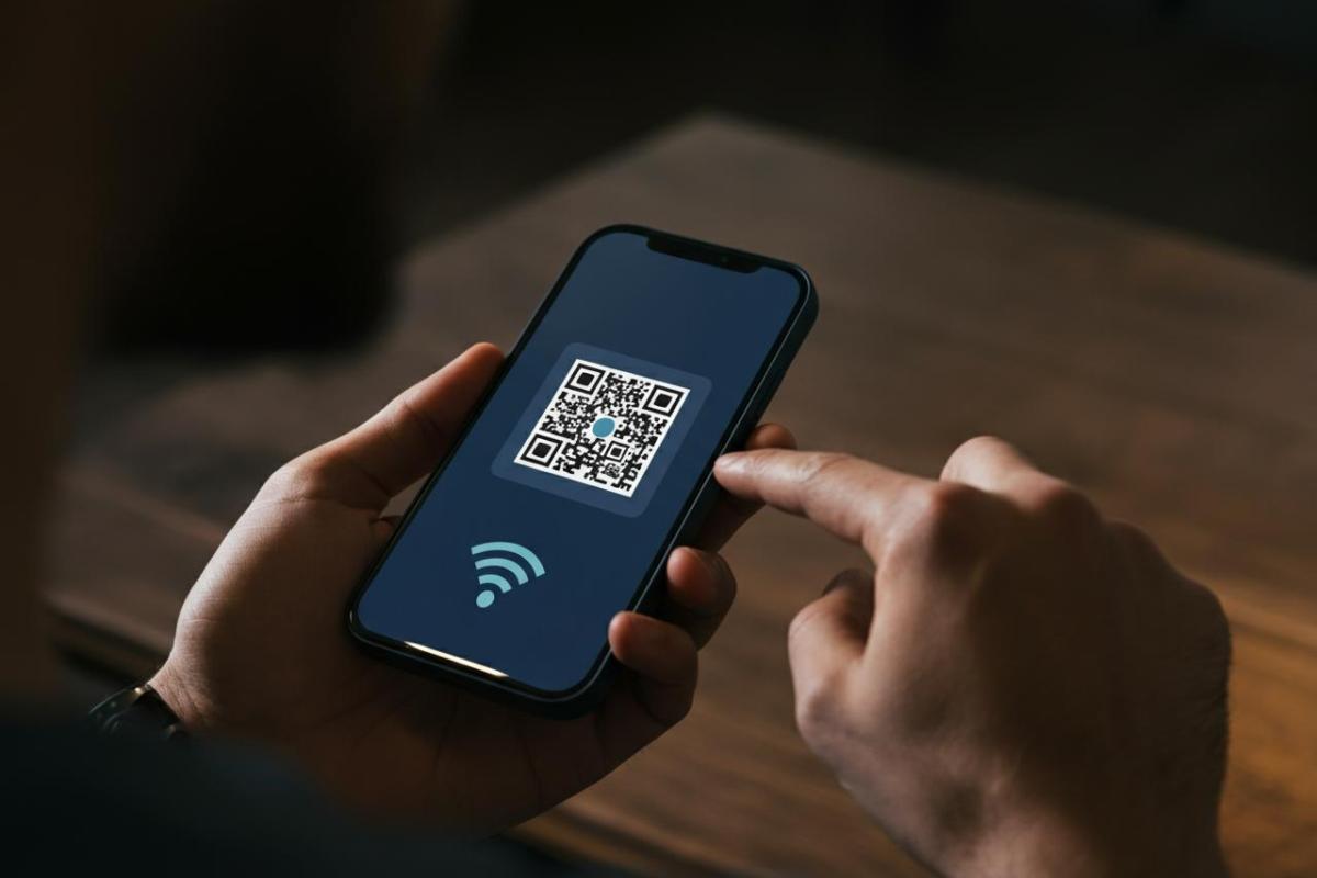 connettersi al wifi con il codice qr