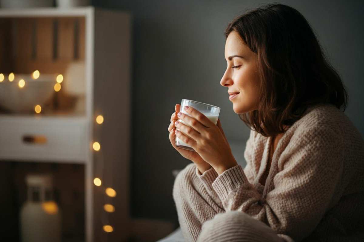 il latte caldo come rimedio per l'insonnia